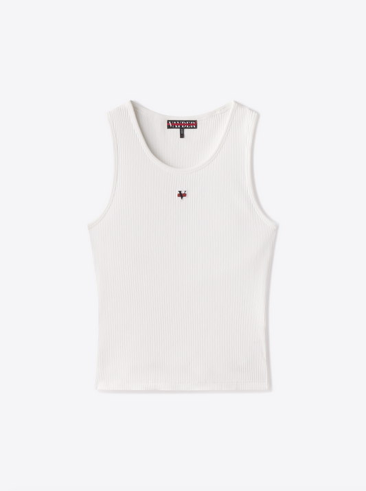 Kowalski Rib Tank Top - White