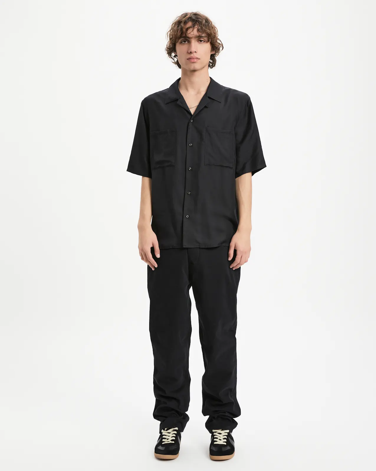 Alonzo Short Sleeve - Black