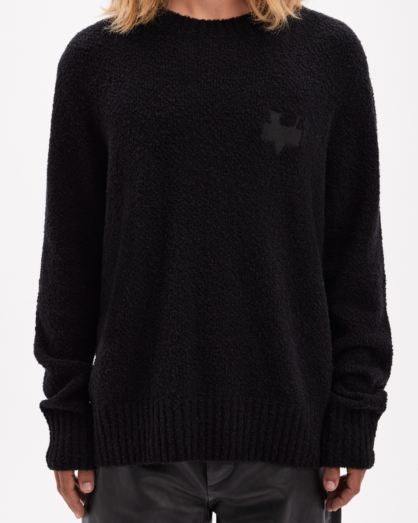 Gianmarco Crew Neck Sweater - Black