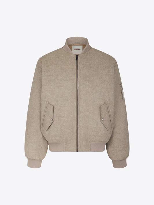 Bassi Bomber - Grey Sand