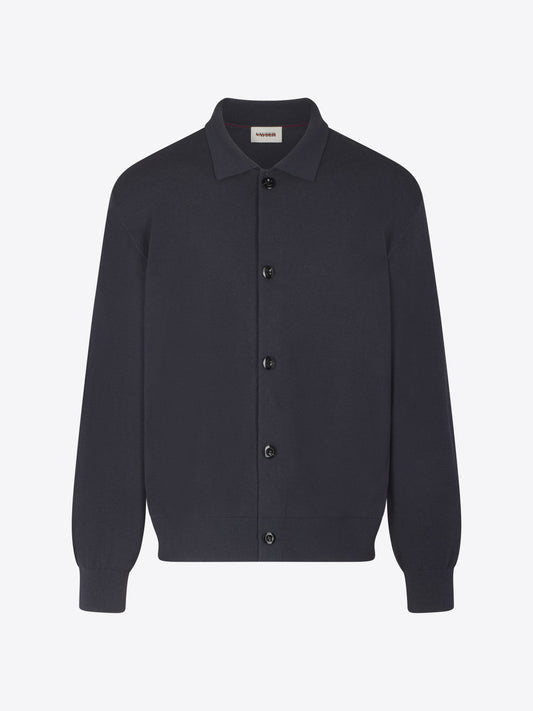 Bosco Sweater Shirt - Muted Sapphire