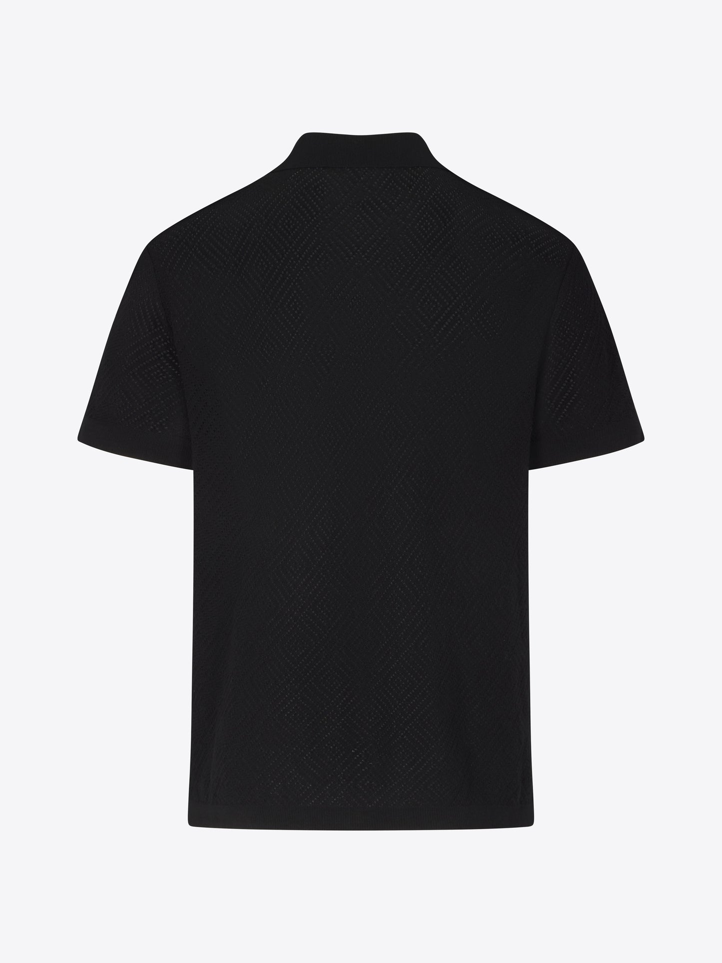 Cloudio Sweater Polo - Black Geo