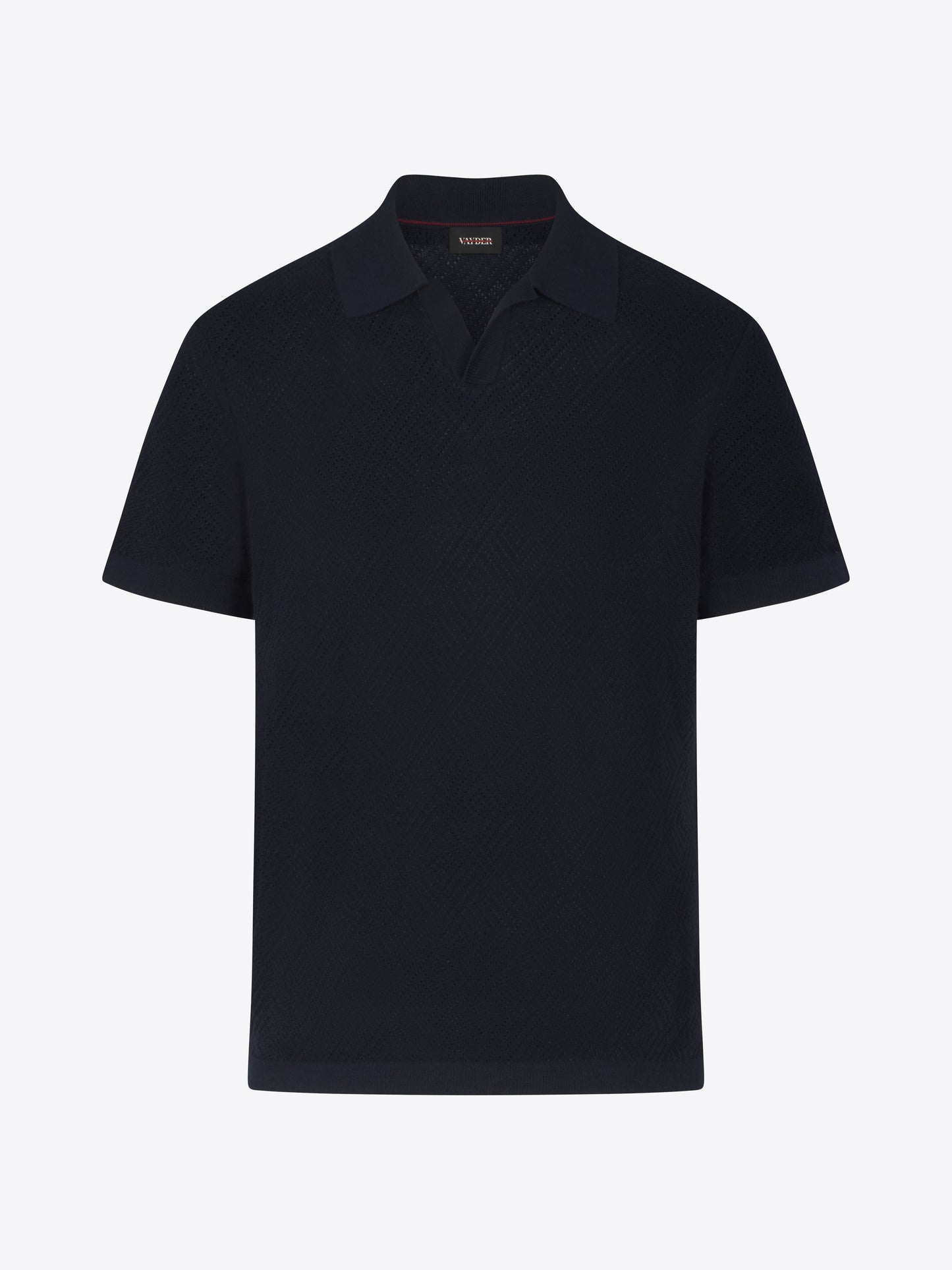 Cloudio Sweater Polo - Navy Geo