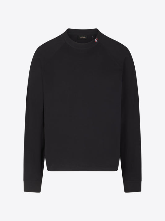 Gabriele Mock Neck - Caviar