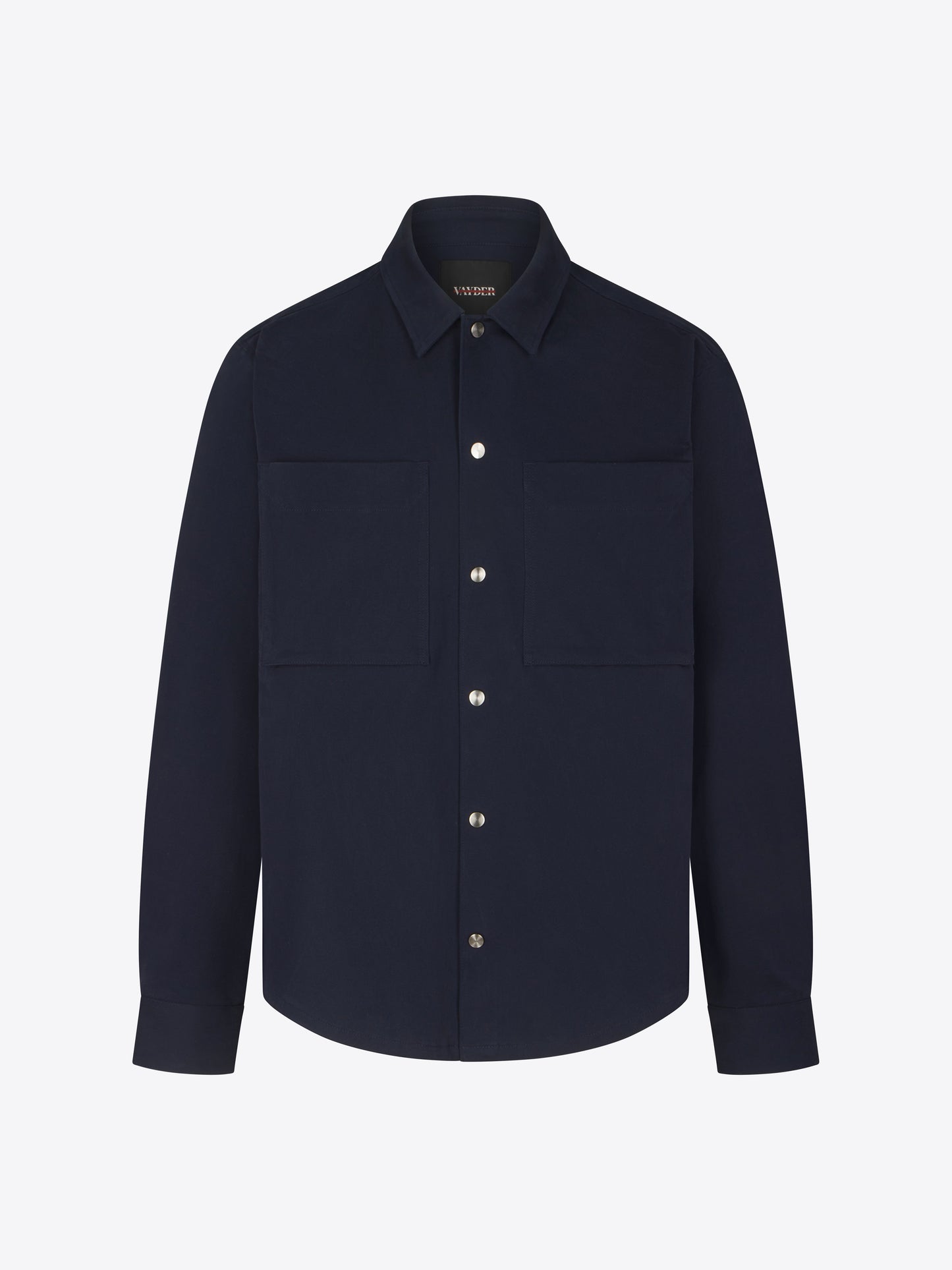 Twill Overshirt - Navy