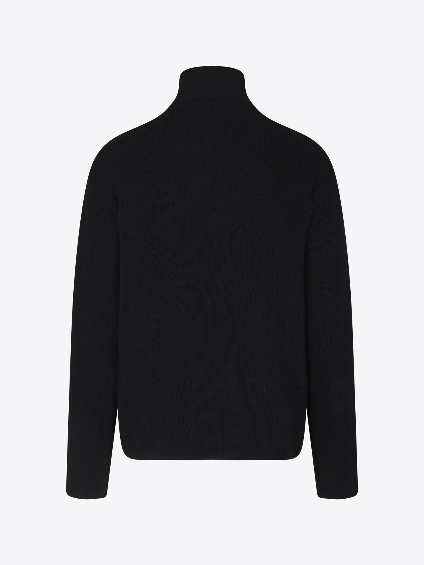 Pisoni Double Zip Sweater - Black