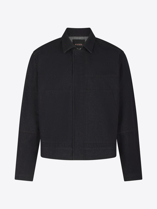 Toscano Denim Bomber - Black Lustre