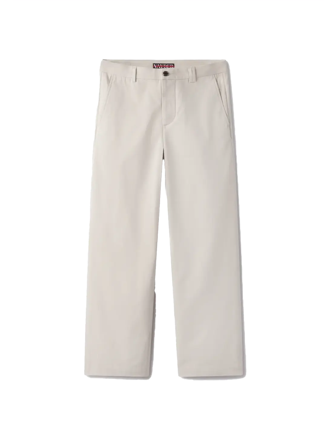 Wide Leg Chino - Ecru